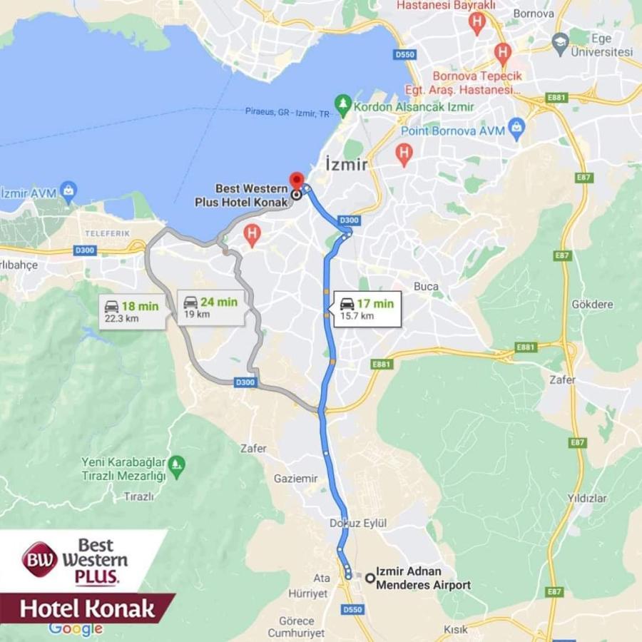 Best Western Plus Hotel Konak Izmir Exterior photo